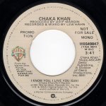 画像2: CHAKA KHAN - I KNOW YOU, I LIVE YOU (EDIT) (STEREO) / I KNOW YOU, I LIVE YOU (EDIT) (MONO)   (2)