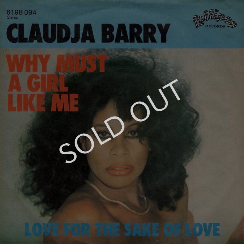 画像1: CLAUDJA BARRY - WHY MUST A GIRL LIKE ME / LOVE FOR THE SAKE OF LOVE  (1)