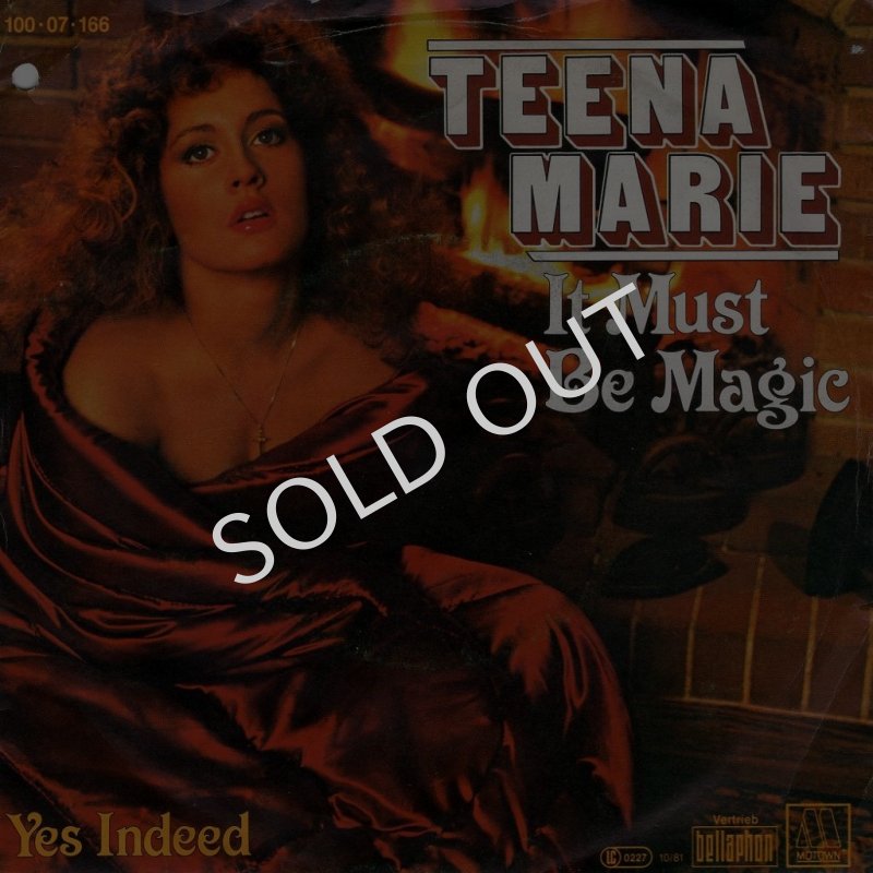 画像1: TEENA MARIE - IT MUST BE MAGIC / YES INDEED  (1)