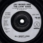 画像2: JAY MONDI & THE LIVIN' BASS - ALL NIGHT LONG / WAY TO GO  (2)