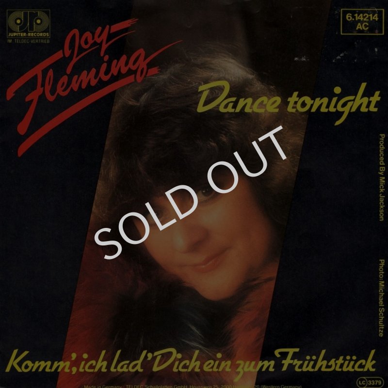 画像1: JOY FLEMING - DANCE TONIGHT / KOMM' ICH lAD' DICH EIN ZUM FRÜHSTÜCK  (1)