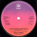 画像2: THE REAL THING - CAN YOU FEEL THE FORCE? / CHILDREN OF THE GHETTO  (2)