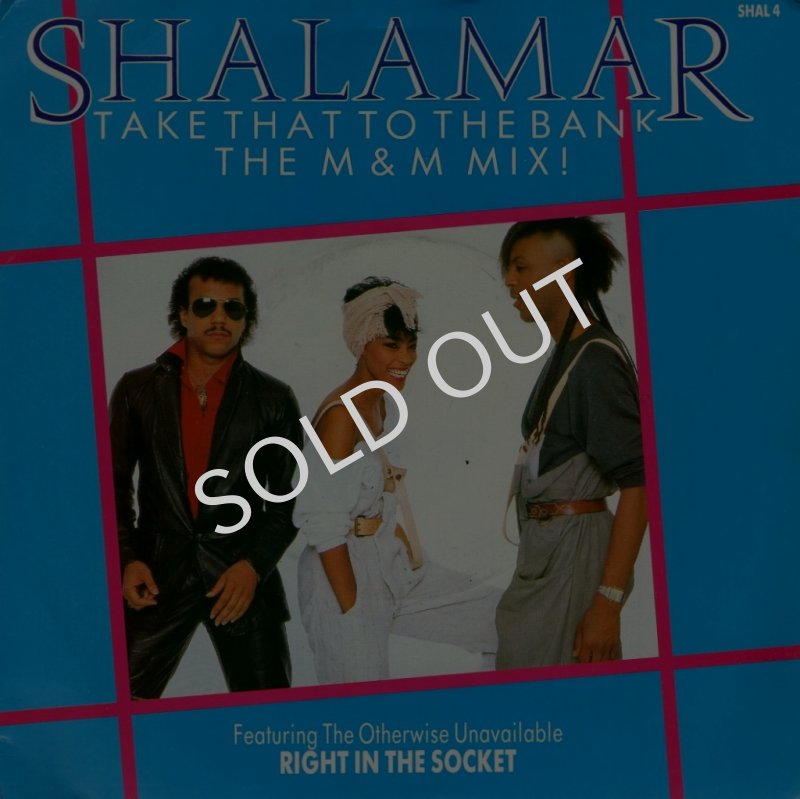 画像1: SHALAMAR - TAKE THAT TO THE BANK (M&M MIX) / RIGHT IN THE SOCKET  (1)