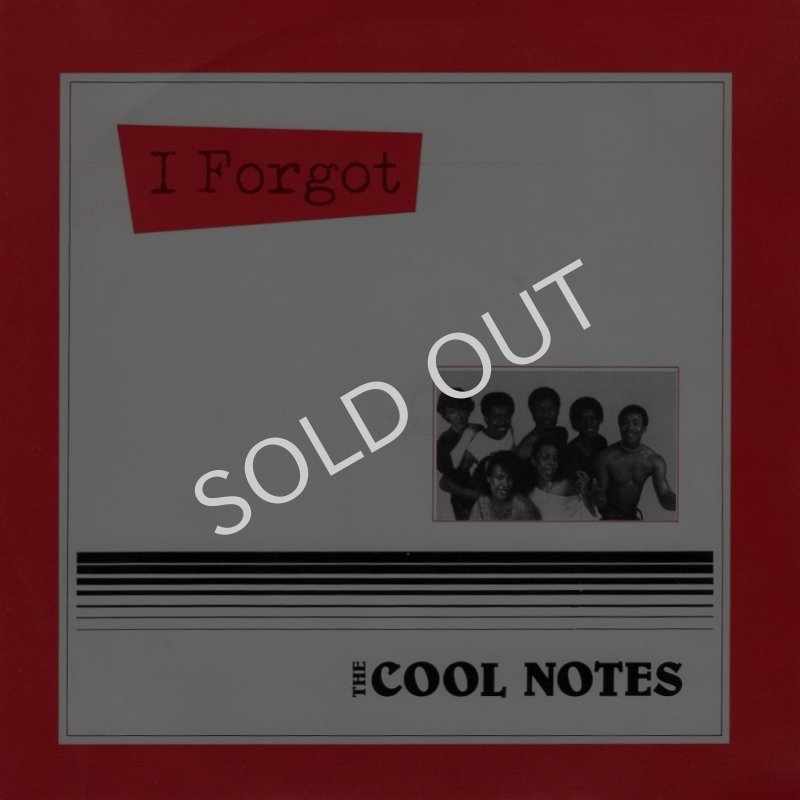 画像1: THE COOL NOTES - I FORGOT / BABY I JUST WANT IT  (1)