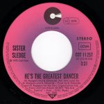 画像2: SISTER SLEDGE - HE'S THE GREATEST DANCER / SOMEBODY LOVES ME  (2)