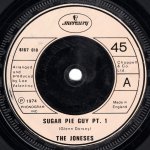 画像1: THE JONESES - SUGAR PIE GUY PT. 1 / SUGAR PIE GUY PT. 2  (1)