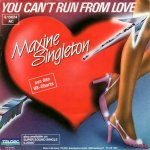 画像1: MAXINE SINGLETON - YOU CAN'T RUN FROM LOVE / YOU CAN'T RUN FROM LOVE (EXTENDED MIX)  (1)