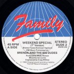 画像2: BRENDA & THE BIG DUDES - WEEKEND SPECIAL (7" VERSION) / WEEKEND SPECIAL (7" INSTRUMENTAL)  (2)