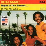 画像1: SHALAMAR - RIGHT IN THE SOCKET / I OWE YOU ONE  (1)