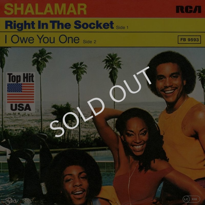 画像1: SHALAMAR - RIGHT IN THE SOCKET / I OWE YOU ONE  (1)