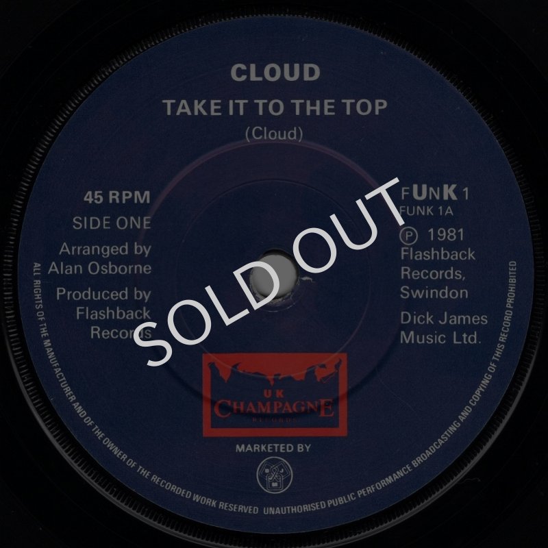 画像1: CLOUD - TAKE IT TO THE TOP / ALL NIGHT LONG (REMIX)  (1)