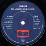 画像2: CLOUD - TAKE IT TO THE TOP / ALL NIGHT LONG (REMIX)  (2)