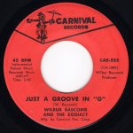 画像1: WILBUR BASCOMB AND THE ZODIACT / THE THREE REASONS ‎- JUST A GROOVE IN "G" / TAKE ME BACK (1)