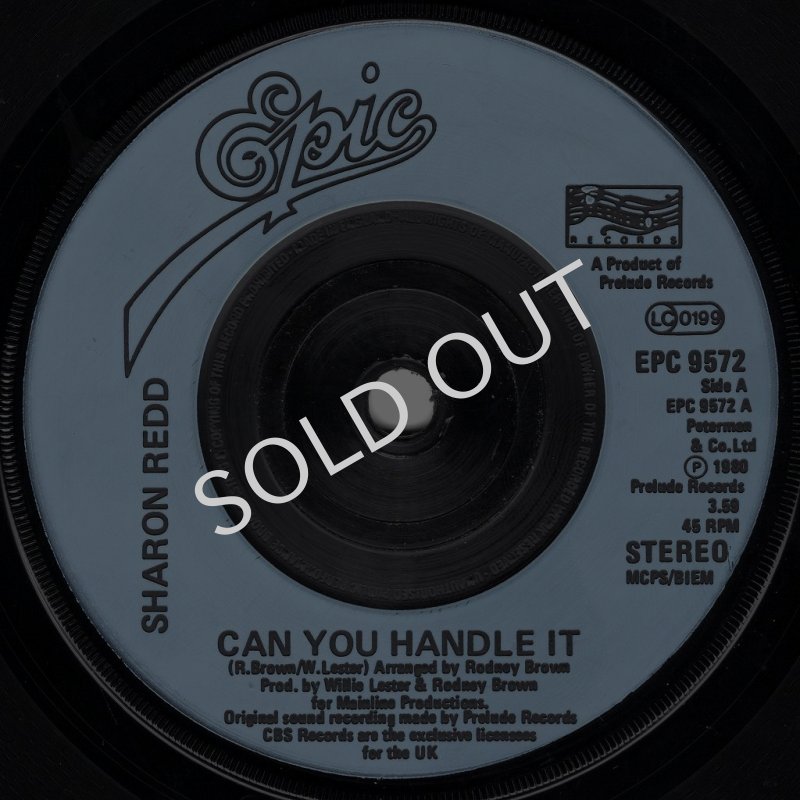 画像1: SHARON REDD - CAN YOU HANDLE IT / LEAVING YOU IS EASIER SAID THAN DONE  (1)