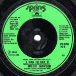 画像2: MILLIE JACKSON - I HAD TO SAY IT (BLEEDPED VERSION) / I HAD TO SAY IT  (2)