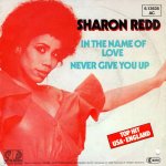 画像1: SHARON REDD - IN THE NAME OF THE LOVE / NEVER GIVE YOU UP  (1)