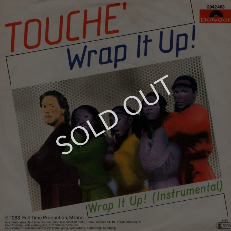 画像1: TOUCHÉ - WRAP IT UP! / WRAP IT UP! (INSTRUMENTAL)  (1)