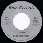 画像1: (REISSUE) GREG HENDERSON - DREAMIN (VOCAL) / DREAMIN (INSTRUMENTAL)  (1)