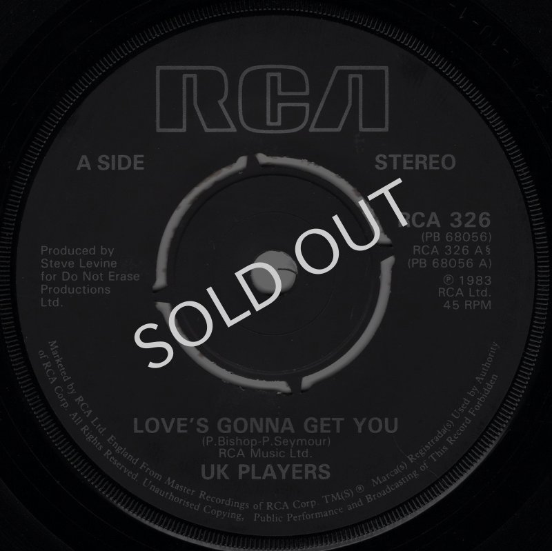 画像1: UK PLAYERS - LOVE'S GONNA GET YOU / AT LAST  (1)