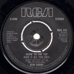 画像1: KENI BURKE - RISIN' TO THE TOP (GIVE IT ALL YOU GOT) / HANG TIGHT  (1)