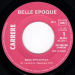 画像2: BELLE EPOQUE - MISS BROADWAY / LOSING YOU  (2)