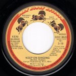 画像2: KENI BURKE - KEEP ON SINGING (STEREO) / KEEP ON SINGING (MONO)  (2)