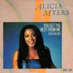 画像1: ALICIA MYERS - YOU GET THE BEST FROM ME (SAY, SAY, SAY) / I WANT TO THANK YOU  (1)