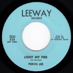 画像1: PERVIS LEE ‎- LIGHT MY FIRE / THE LETTER  (1)