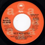 画像1: WEBSTER LEWIS AND THE POST-POP SPACE-ROCK BE-BOP GOSPEL TABERNACLE ORCHESTRA AND CHORUS - DO IT WITH STYLE (SHORT VERSION) (MONO) / DO IT WITH STYLE (LONG VERSION) (STEREO)  (1)