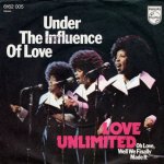 画像1: LOVE UNLIMITED - UNDER THE INFLUENCE OF LOVE / OH LOVE, WELL WE FINALLY MADE IT  (1)