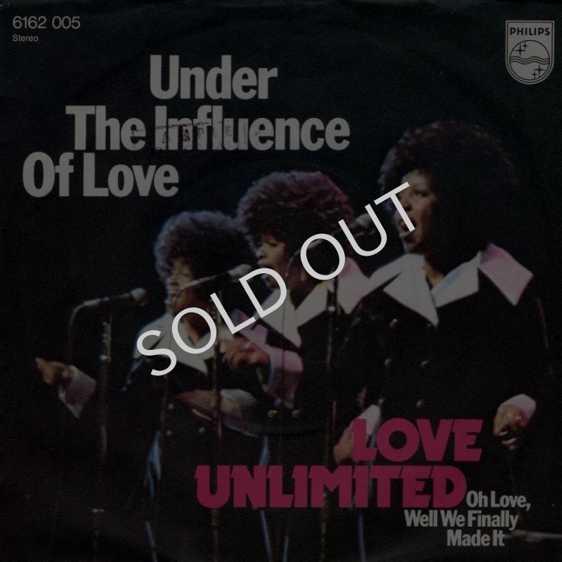 画像1: LOVE UNLIMITED - UNDER THE INFLUENCE OF LOVE / OH LOVE, WELL WE FINALLY MADE IT  (1)