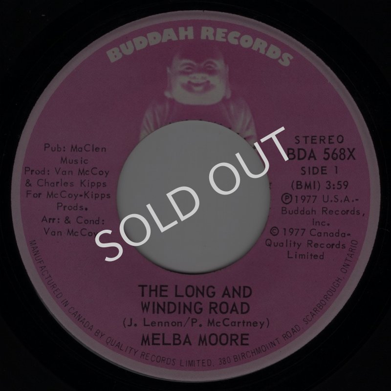 画像1: MELBA MOORE ‎- THE LONG AND WINDING ROAD / AIN'T NO LOVE LOST  (1)