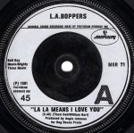 画像1: L.A. BOPPERS ‎- LA LA MEANS I LOVE YOU / IS THIS THE BEST (BOP-DOO-WAH)  (1)