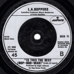 画像2: L.A. BOPPERS ‎- LA LA MEANS I LOVE YOU / IS THIS THE BEST (BOP-DOO-WAH)  (2)