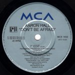 画像2: AARON HALL - DON'T BE AFRAID (7" EDIT) / DON'T BE AFRAID (NASTY MAN'S GROOVE)  (2)