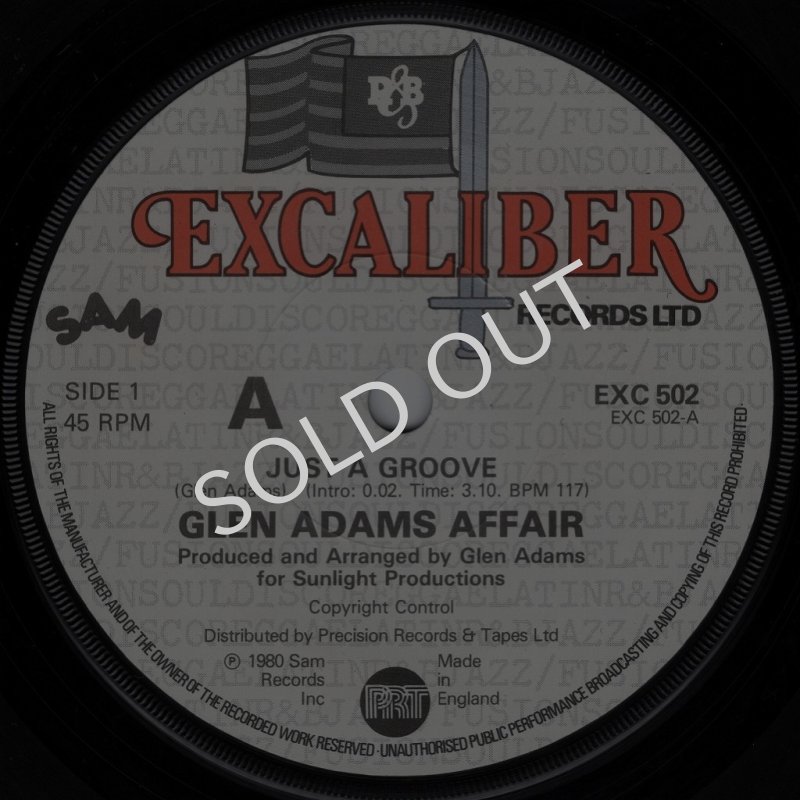 画像1: GLEN ADAMS AFFAIR ‎- JUST A GROOVE / WE'VE GOT TO MAKE IT  (1)