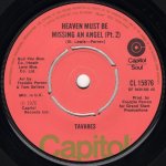 画像2: TAVARES - HEAVEN MUST BE MISSING AN ANGEL (PT. 1) / HEAVEN MUST BE MISSING AN ANGEL (PT. 2)  (2)