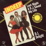 画像1: INDEEP - LAST NIGHT A D.J. SAVED MY LIFE / D.J. DELIGHT   (1)