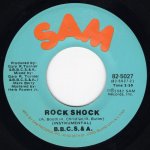 画像2: B.B.C.S. & A. - ROCK SHOCK / ROCK SHOCK (INSTRUMENTAL)  (2)