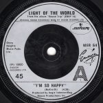 画像2: LIGHT OF THE WORLD - I'M SO HAPPY / TIME  (2)