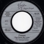 画像2: FREEEZ - POP GOES MY LOVE / SCRATCH GOES MY DUB  (2)