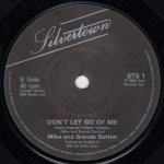 画像2: MIKE AND BRENDA SUTTON - DON'T LET GO OF ME (GRIP MY HIPS AND MOVE ME) (EDITED VERSION) / DON'T LET GO OF ME (INSTRUMENTAL EDITED VERSION)  (2)