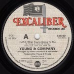 画像1: YOUNG & COMPANY - I LIKE (WHAT YOU'RE DOING TO ME) / I LIKE (WHAT YOU'RE DOING TO ME) (INSTRUMENTAL)  (1)