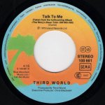 画像2: THIRD WORLD - TALK TO ME / TALK TO ME (PART II)  (2)