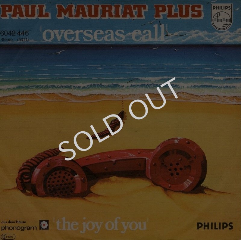 画像1: PAUL MAURIAT PLUS - OVERSEAS CALL / THE JOY OF YOU  (1)