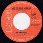 画像2: THE WHISPERS - AND THE BEAT GOES ON / CAN YOU DO THE BOOGIE  (2)