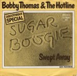 画像1: BOBBY THOMAS & THE HOTLINE - SUGAR BOOGIE / SWEPT AWAY  (1)