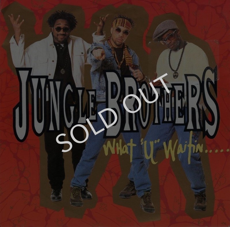 画像1: JUNGLE BROTHERS ‎- WHAT "U" WATIN' "4"? (JUNGLE FEVER EDIT) / PROMO NO. 2 (MIND REVIEW '89)  (1)