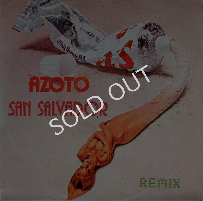 画像1: AZOTO - SAN SALVADOR  ('89 SUMMER REMIX) / SAN SALVADOR (ORIGINAL VERSION)  (1)