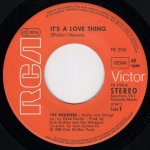 画像2: THE WHISPERS - IT'S A LOVE THING / GIRL I NEED YOU  (2)